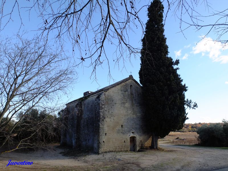 Chapelle Saint-Caprais à Castillon-du-Gard