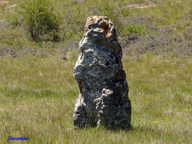 Menhir de Costeguison sur le Causse Méjean