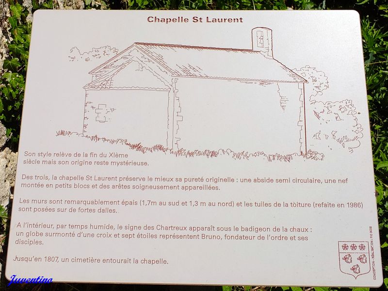 Chapelle St-Laurent à Entrechaux