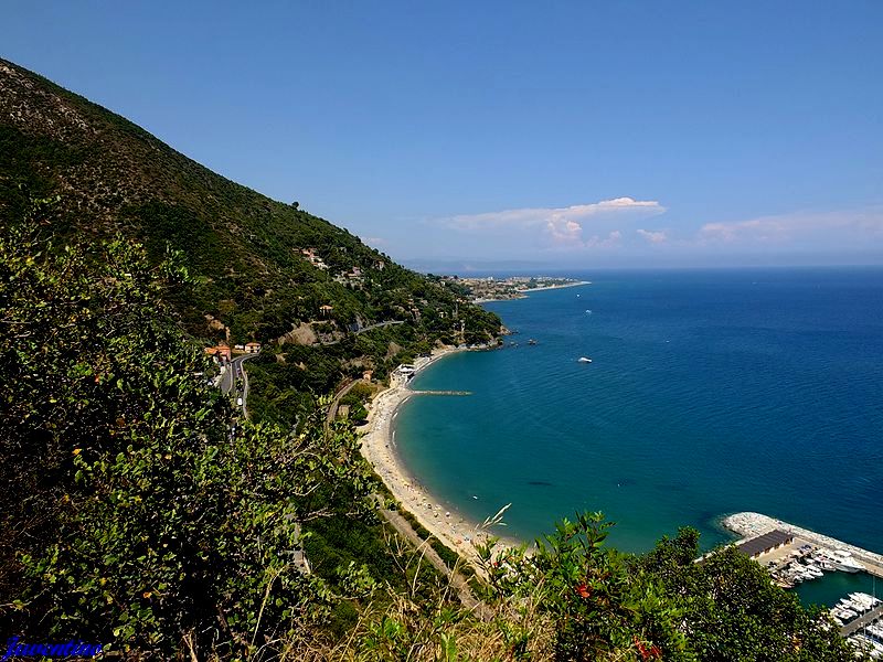 Via Iulia Augusta entre Alassio et Albenga