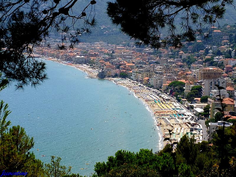 Via Iulia Augusta entre Alassio et Albenga