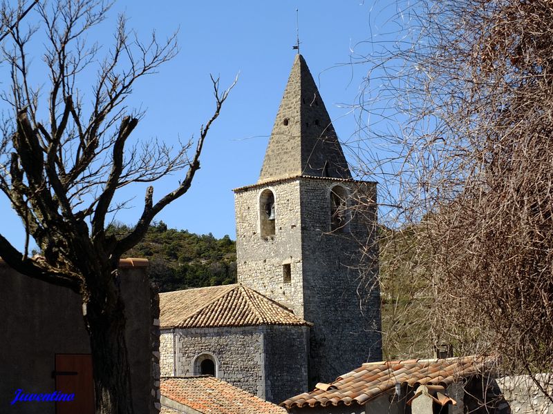 Eglise Notre-Dame de l'Assomption à Gras (Ardèche)
