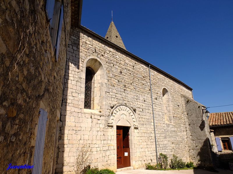 Eglise Notre-Dame de l'Assomption à Gras (Ardèche)