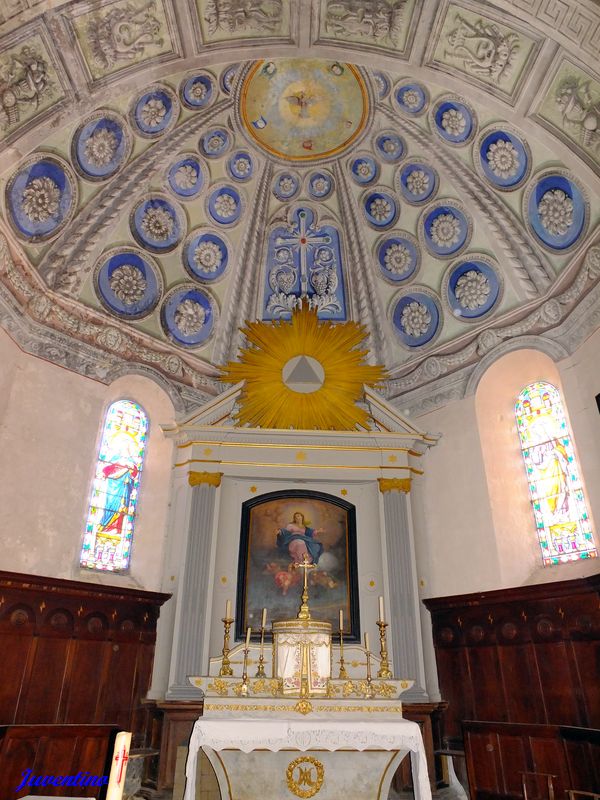 Eglise Notre-Dame de l'Assomption à Gras (Ardèche)